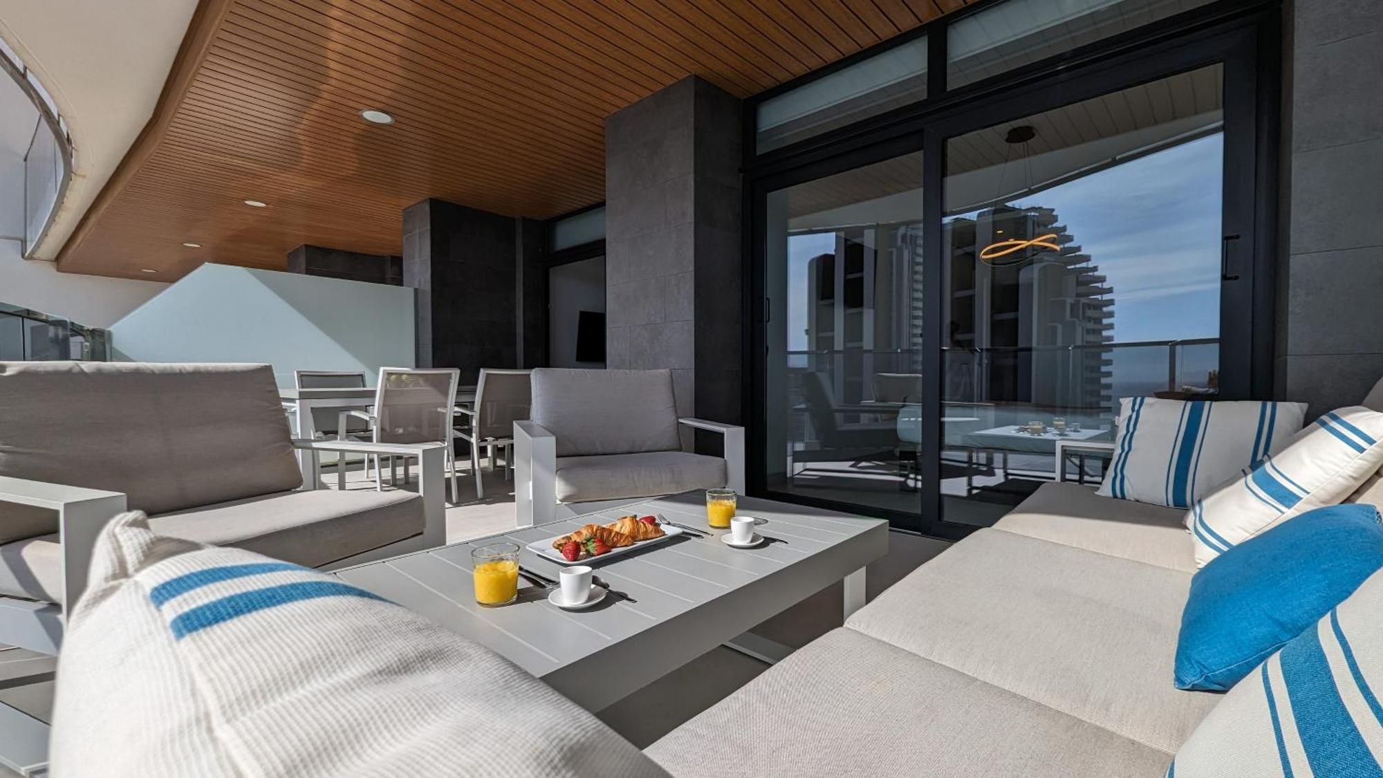 Sunset Waves Luxury Apartment Бенидорм Экстерьер фото