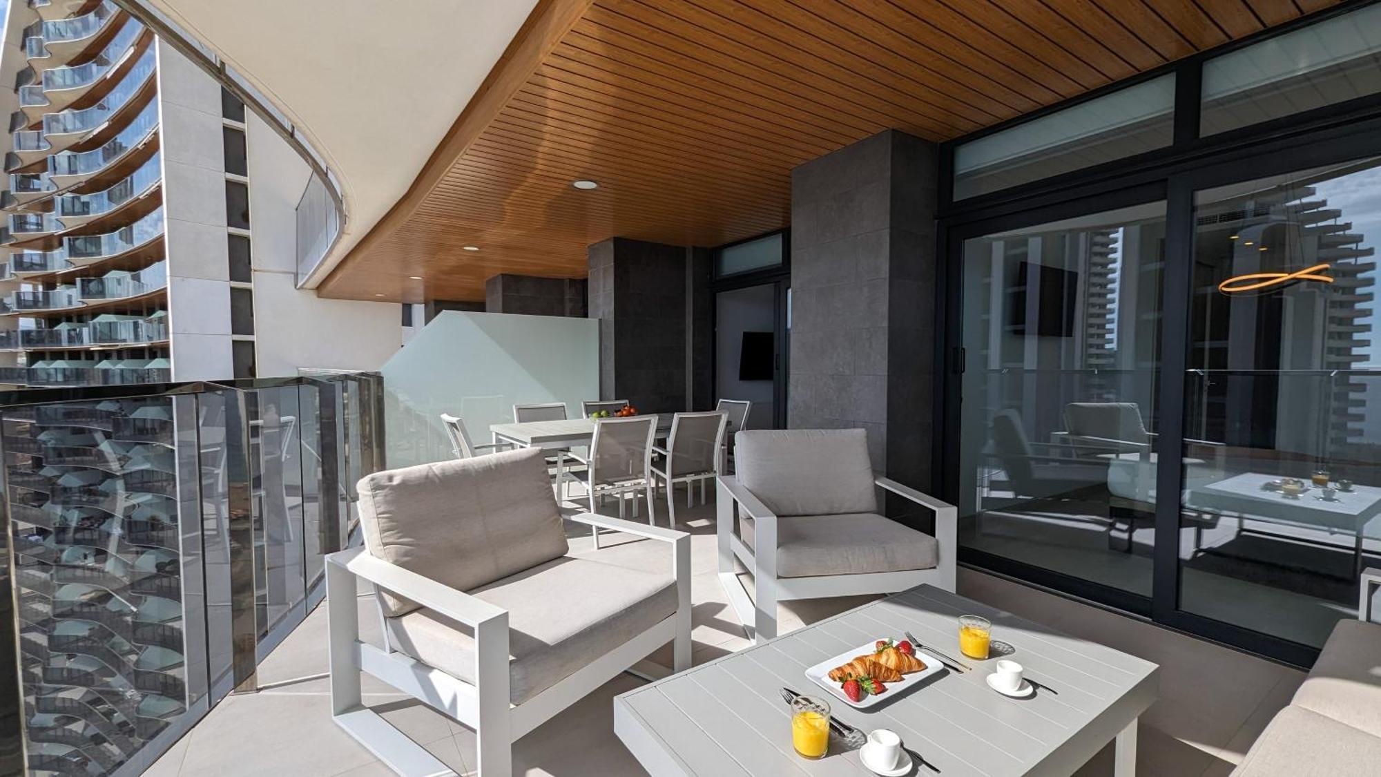 Sunset Waves Luxury Apartment Бенидорм Экстерьер фото